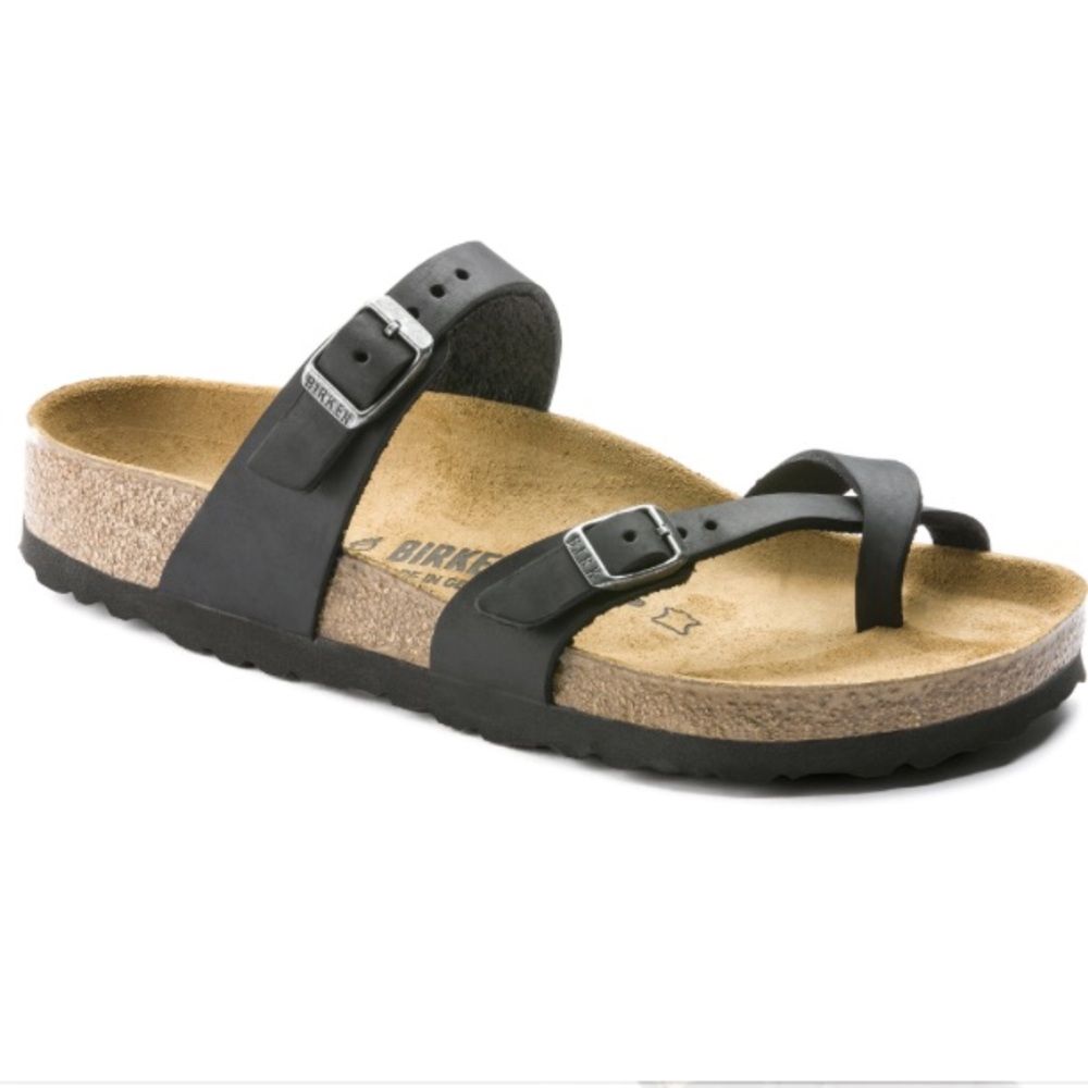 Mayari Black Birkenstock Sandals